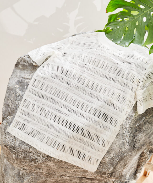 Blanc.Bangkok -VAGUE TEE (lace shirt)