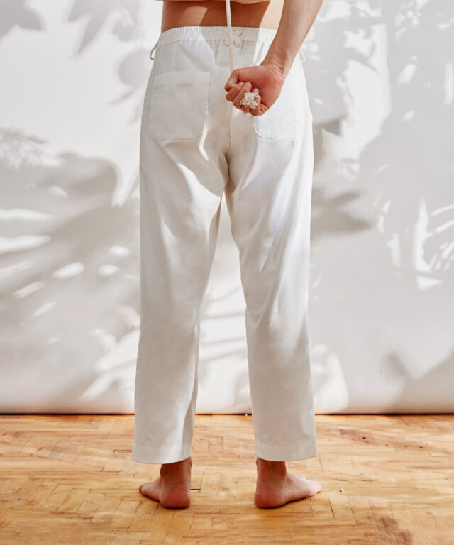 Blanc.Bangkok - PANTALON EN COTON (White Trouser)