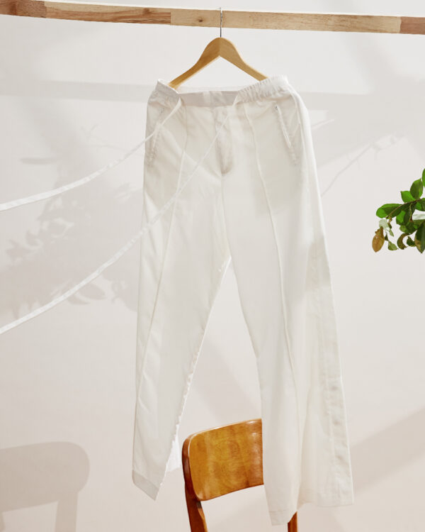 Blanc.Bangkok - YATCH PANTS (white pants)