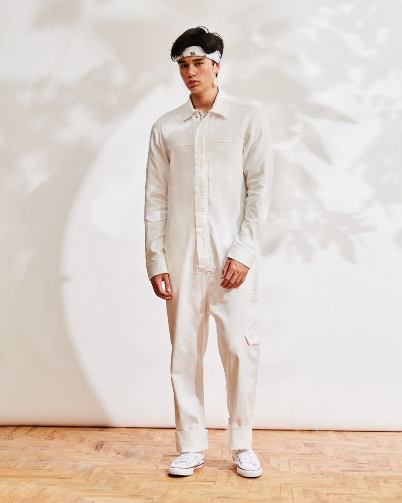 Combinaison (jumpsuit) Zero + Maria Cornejo - Taille 4 - Blanc Marine - Neuf Jamais Porté