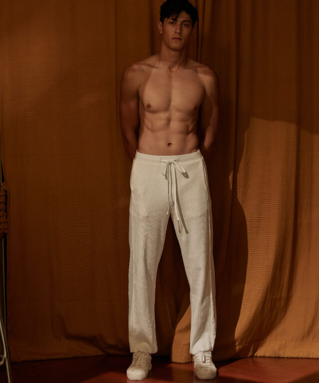 Blanc.Bangkok - PANTALON PLISSÉ (PLEATED TROUSERS)