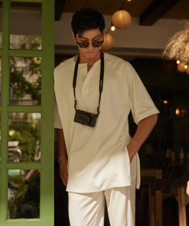 Blanc.Bangkok - PLISSÉ OVERSIZE (oversized shirt)