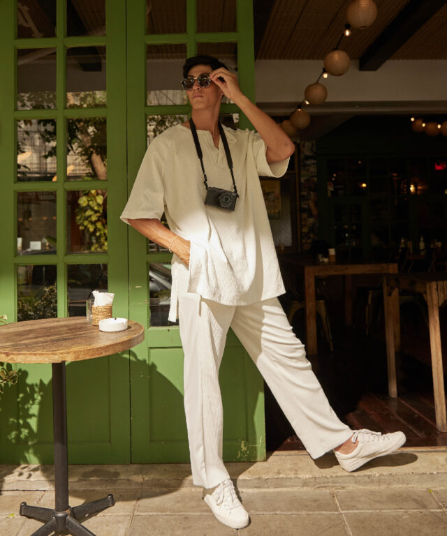 Blanc.Bangkok - PLISSÉ OVERSIZE (oversized shirt)