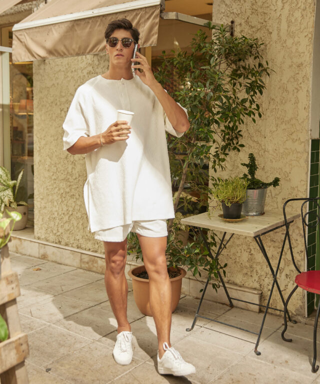 Blanc.Bangkok - PLISSÉ OVERSIZE (oversized shirt)
