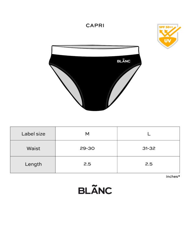Blanc - Capri (men swim brief)