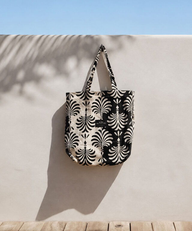 Palm tote (BLÃNC) - Blanc.bangkok