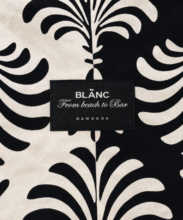 Palm tote (BLÃNC) - Blanc.bangkok