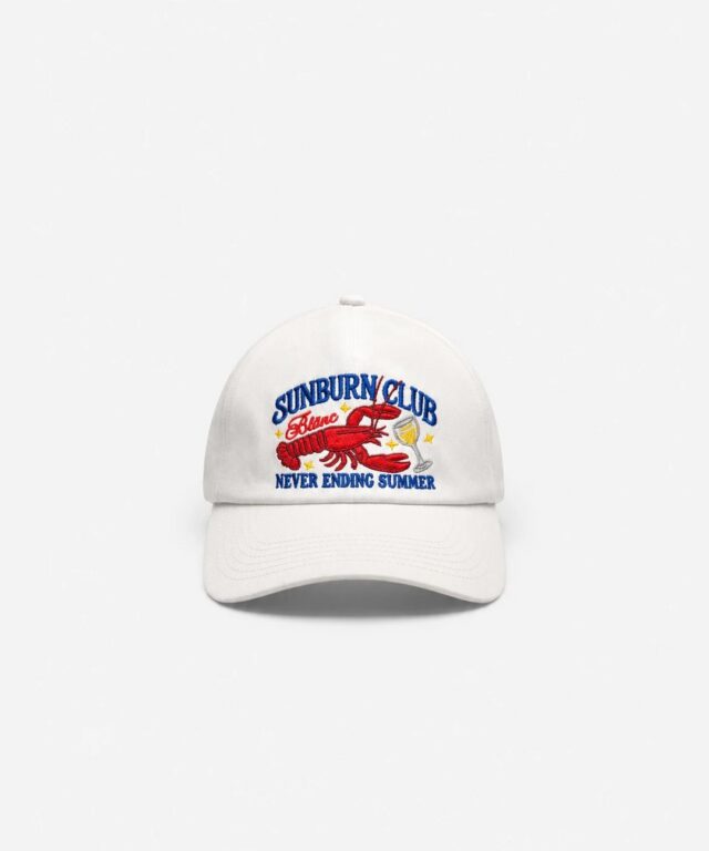 Lobster Cap - White – front view